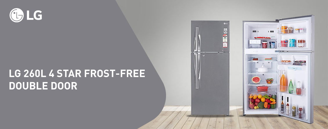 LG-260L-4Star-Frost-Free-Double-Door-Refrigerator-India