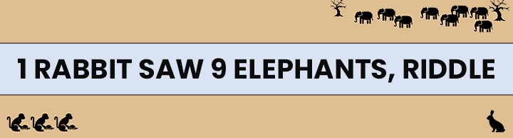 1-Rabbit-saw-9-Elephants,-Riddle
