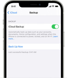 Icloud Backup