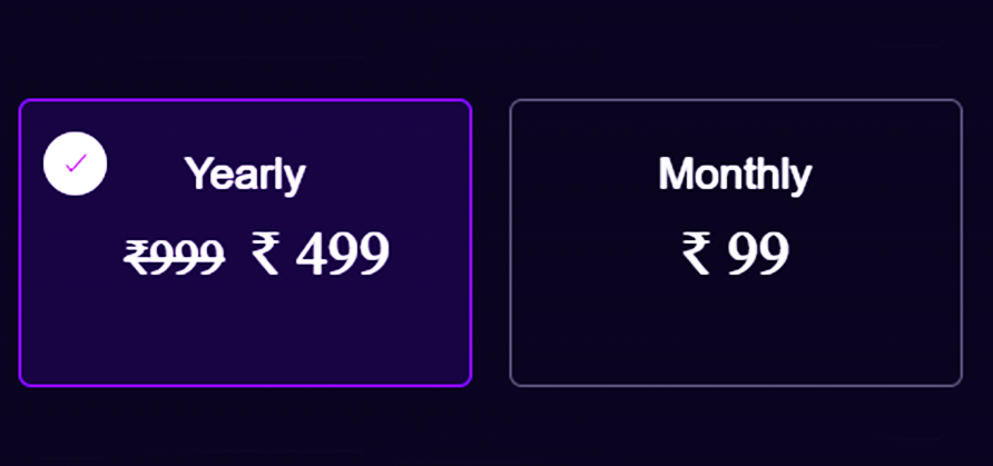 Voot Subscription Charges